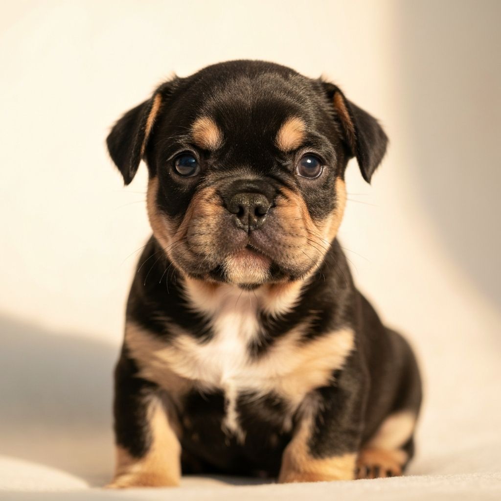 Coco - Black & Tan Fluffy French Bulldog